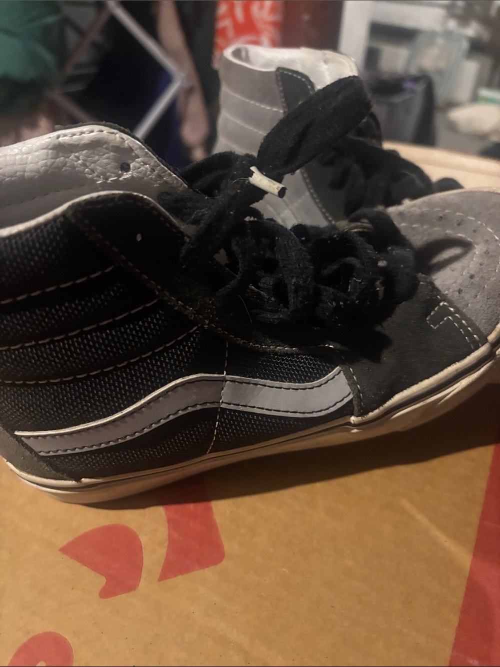 Kids High-Top vans Sneakers in suede